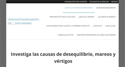 Desktop Screenshot of otorrinosantamaria.com